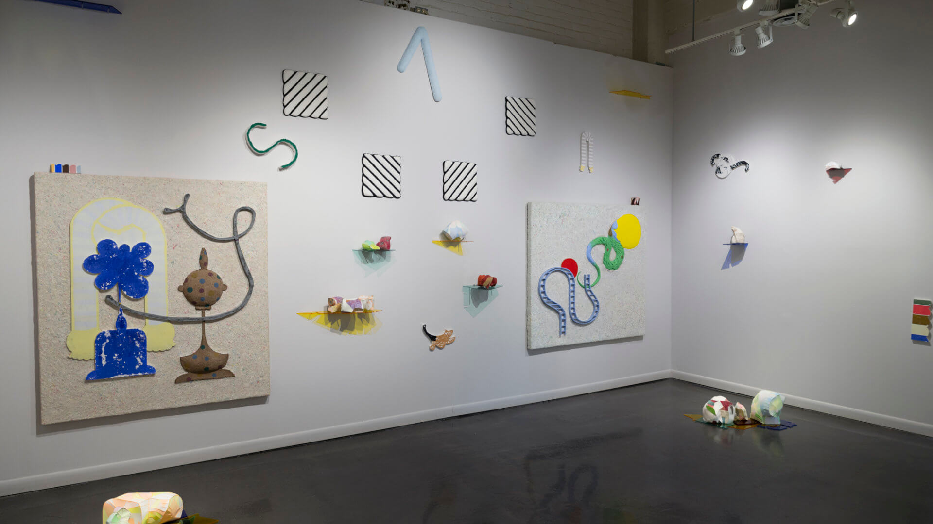 Installation view of Playground Chitchat. Image credit: Sarah Fuller.